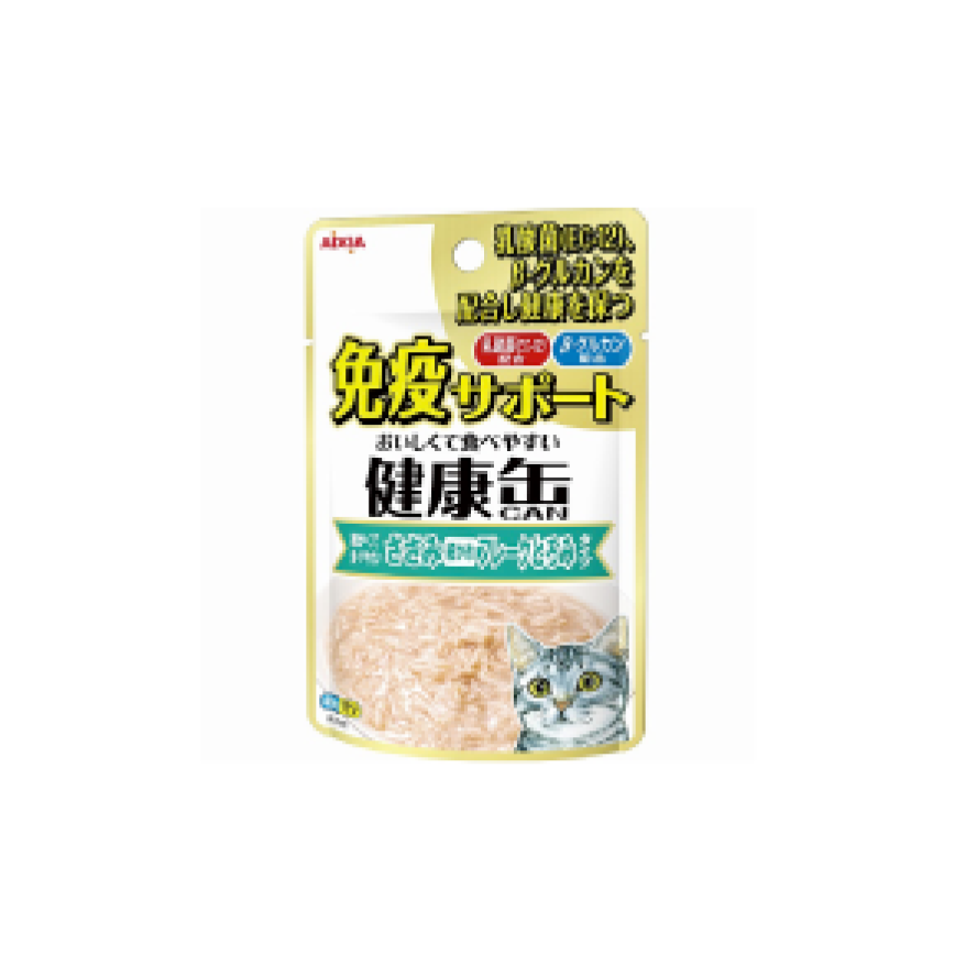 AIXIA 愛喜雅 貓濕糧 增強免疫力系列 雞肉碎 40g (KPM-5)