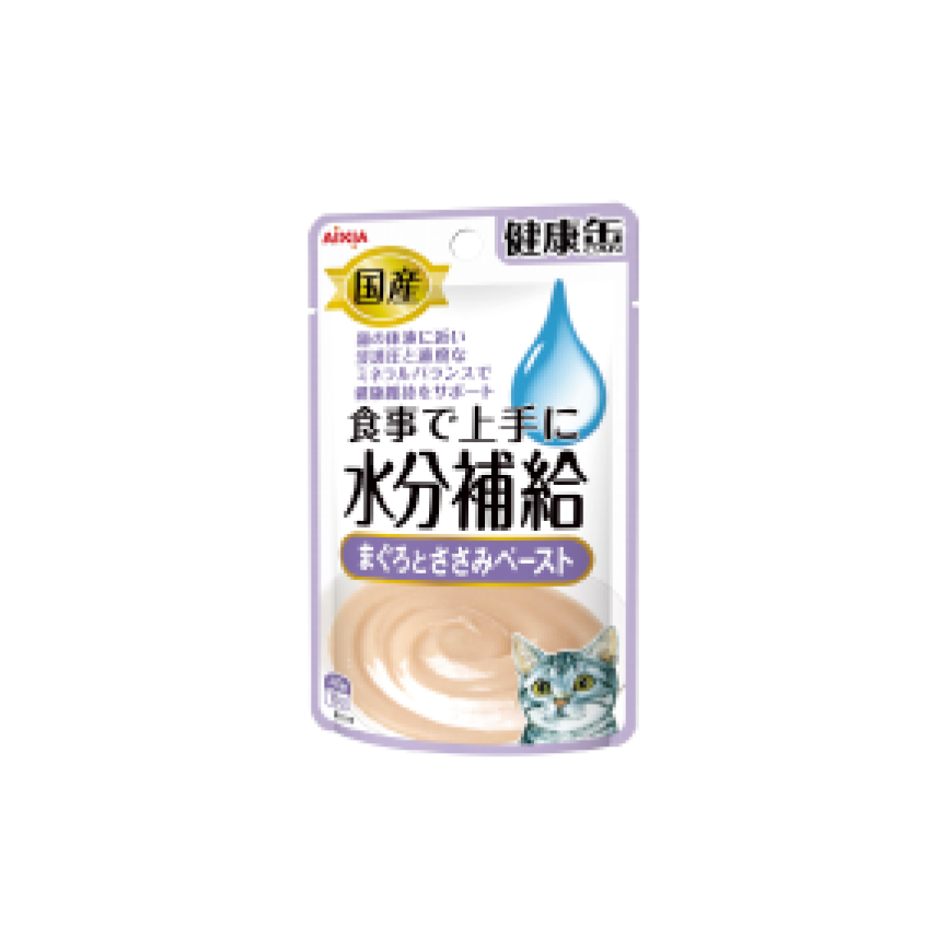AIXIA 愛喜雅 健康缶水分補給濕糧包 鮪魚+雞肉味 40g (KZJ-17)