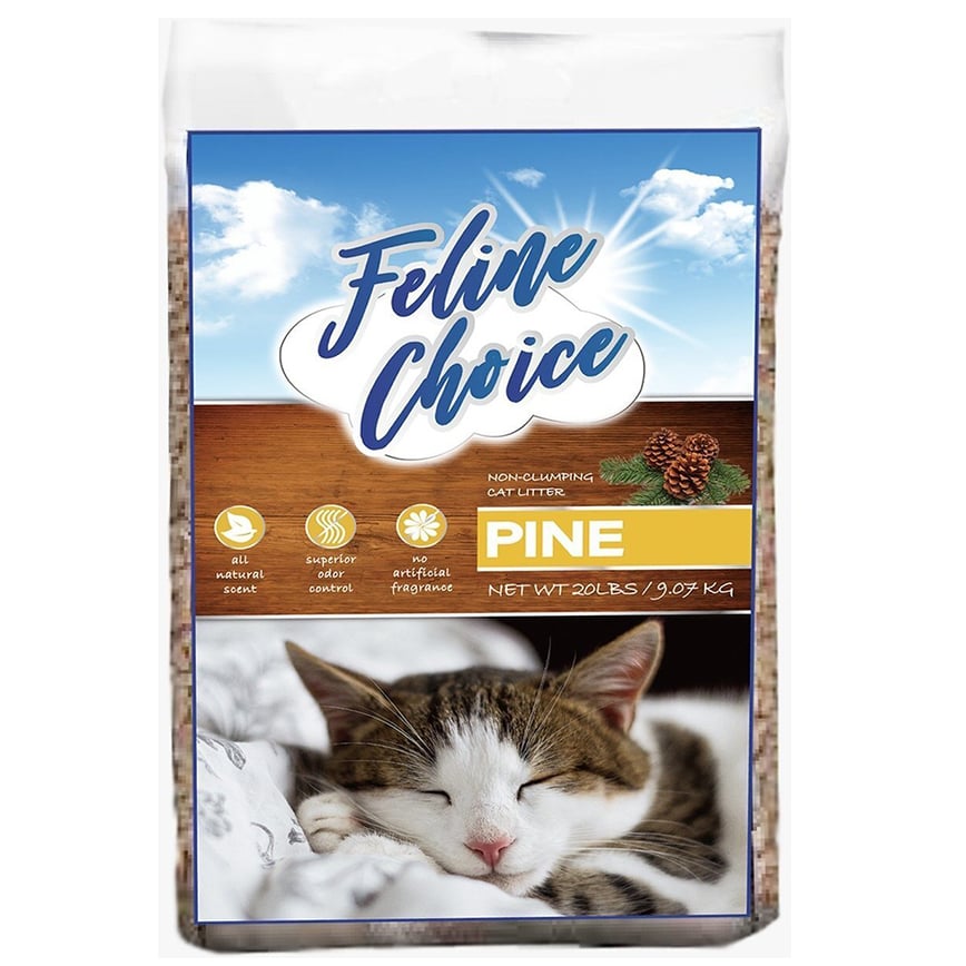 Feline Choice 加拿大天然松木環保貓砂 20lbs (PG202857) 圖 1
