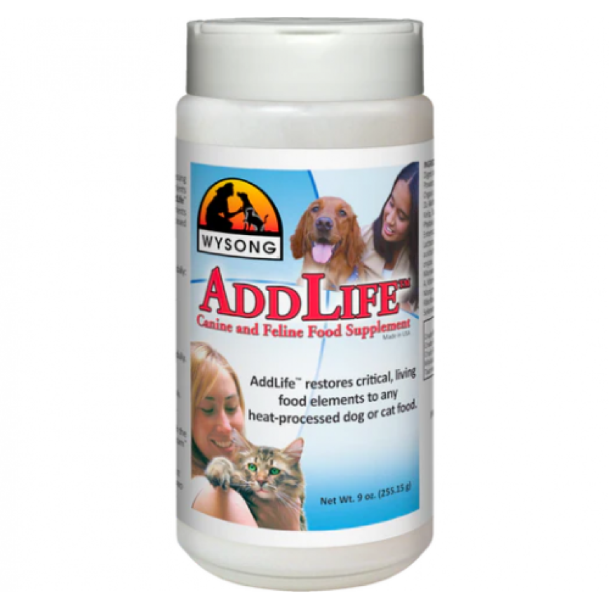 Wysong 美國威森 AddLife™ 乾糧/罐頭營養補充粉 9oz (貓犬用) (WAL9)