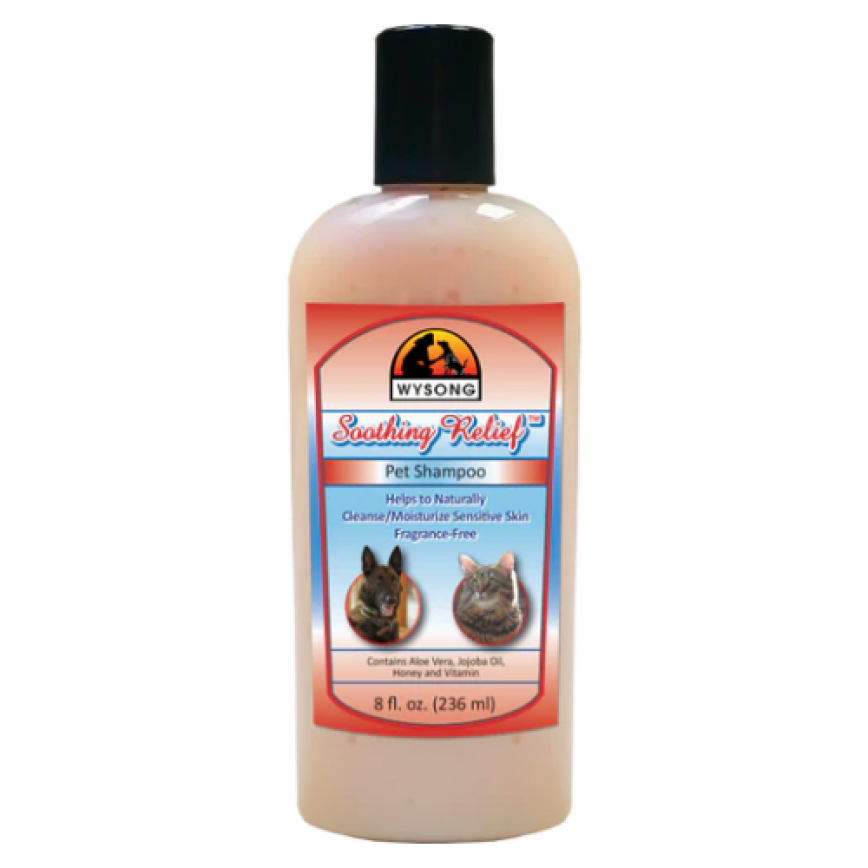 Wysong 美國威森 Soothing Relief™ 天然低泡貓犬洗髮護髮液 8oz (貓犬用) (WSR8) 圖 1