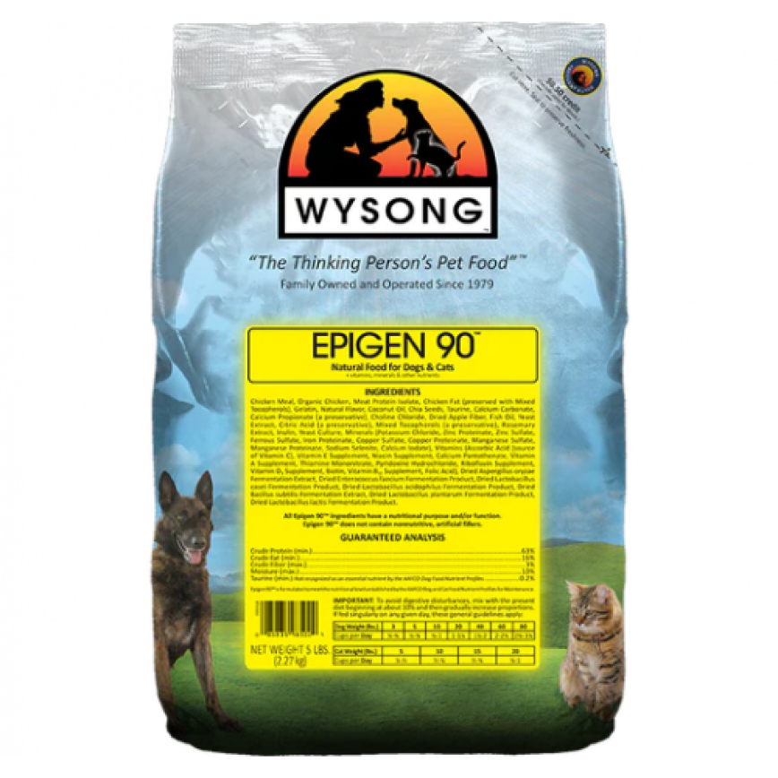 Wysong 美國威森 Starch Free 真正無澱粉系列 EPIGEN 90™ 愛寶健 63%蛋白無澱粉貓狗糧 5lb (貓犬用) (W63)