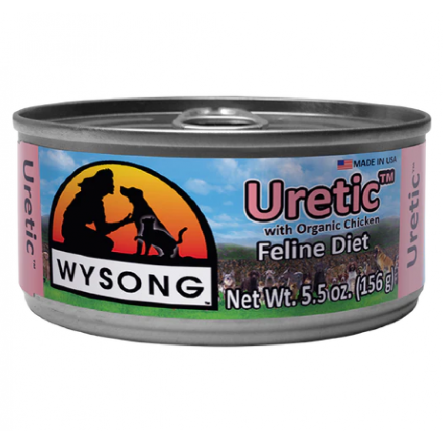 Wysong 美國威森 貓罐頭 URETIC™ with Organic Chicken Feline Diet 95% 有機雞肉 156g 5.5oz (W95) 圖 1