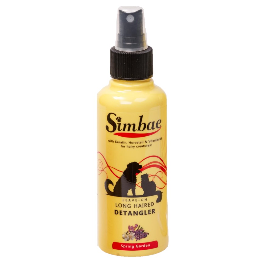 Simbae 寵物解結柔毛劑 長毛專用花香味 Long Haired Detangler Spring Garden 150ml (貓犬用) (SR1-LHDSG)