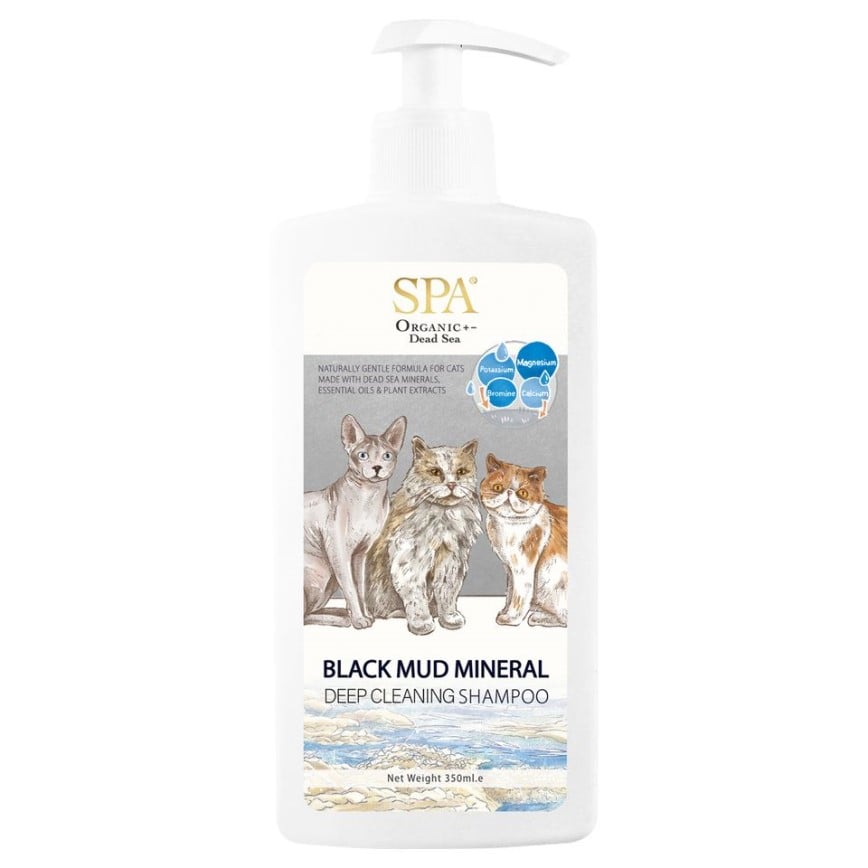 SPA寵物溫泉 礦物泥配方 去油沖涼液 350ml (貓用) (P025)