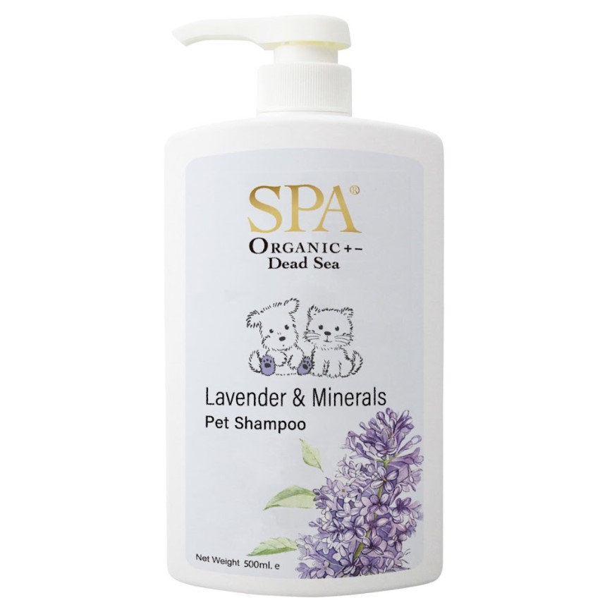 SPA寵物溫泉 薰衣草死海鹽寵物沖涼液 500ml (P010) (貓犬用)