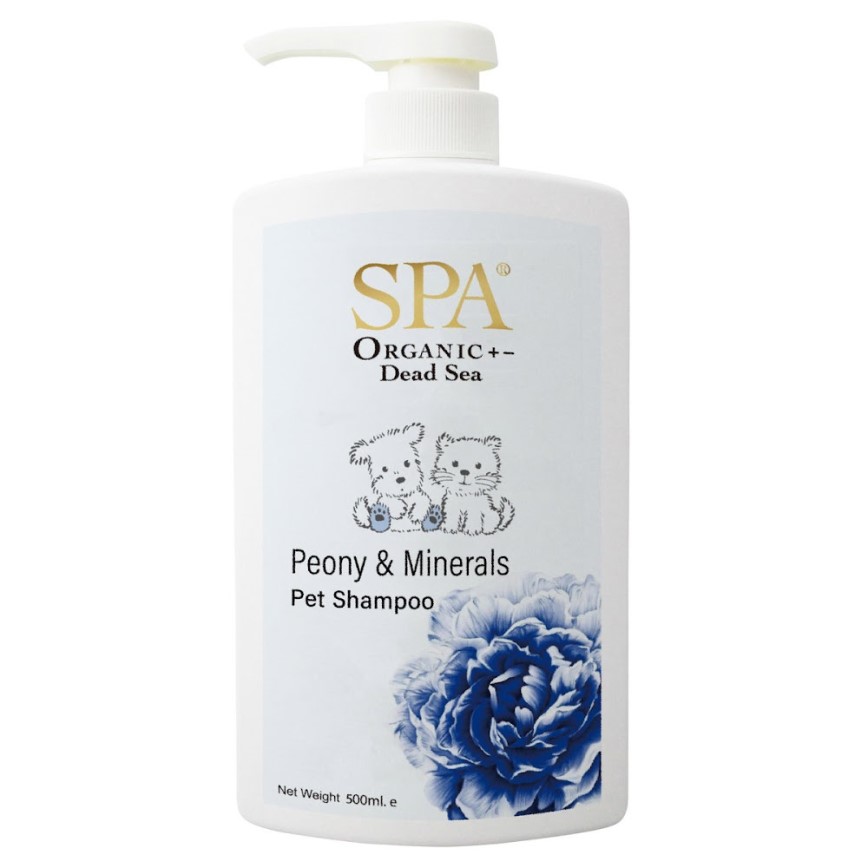 SPA寵物溫泉 牡丹死海鹽寵物沖涼液 500ml (P011) (貓犬用)