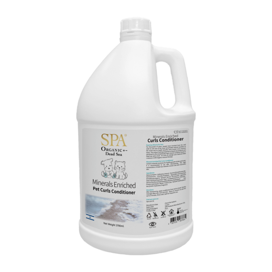 SPA寵物溫泉 死海鹽寵物彈性護毛素 1gal 加侖裝 (P071) (貓犬用)