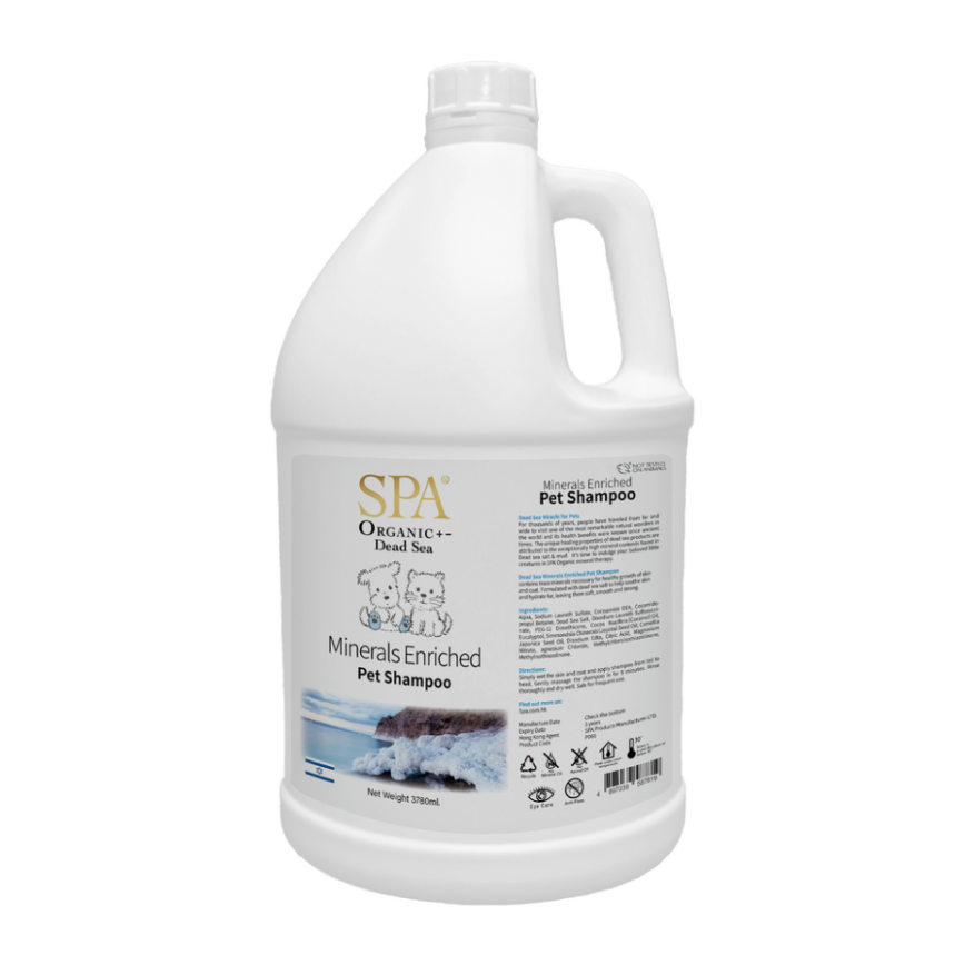 SPA寵物溫泉 死海鹽寵物洗毛液 1gal 加侖裝 (P084) (貓犬用)