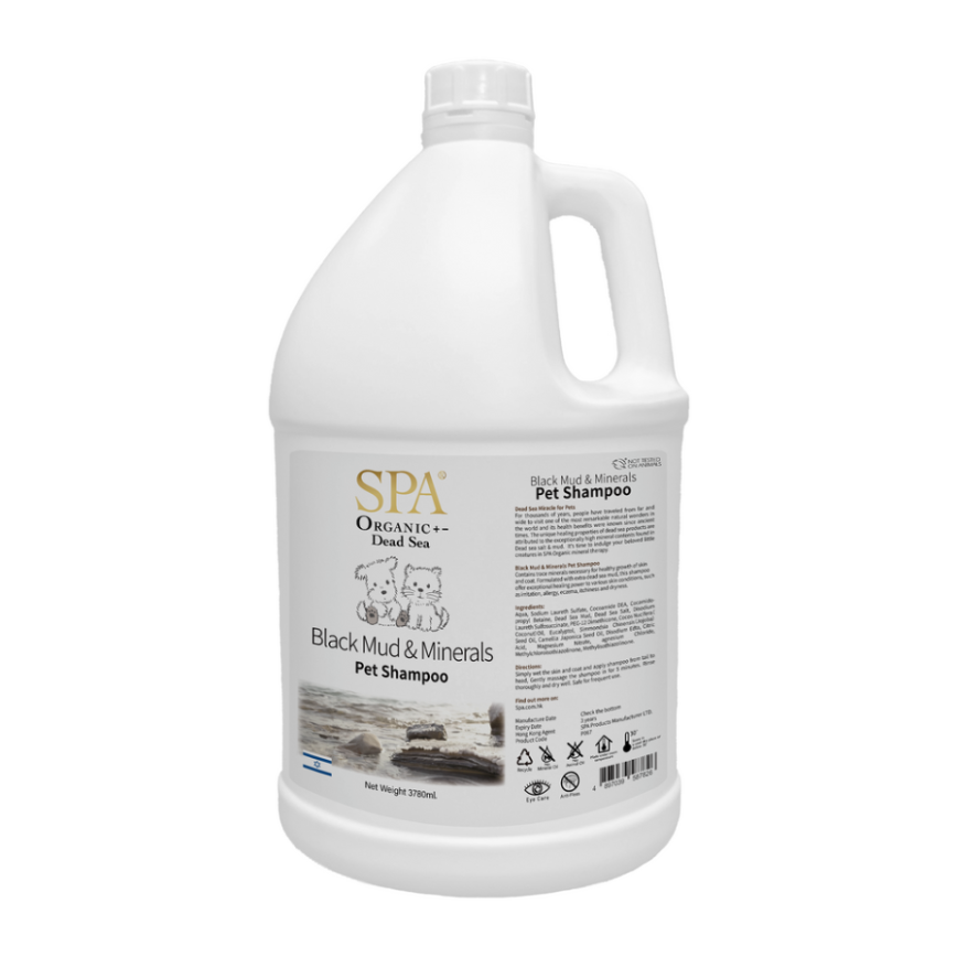 SPA寵物溫泉 死海泥抗敏寵物洗毛液 1gal 加侖裝 (P067) (貓犬用)