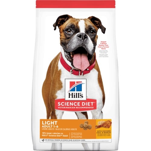 Hills 狗糧 成犬減肥標準粒配方 Adult Light Original Bites 5lb (4593) 圖 1