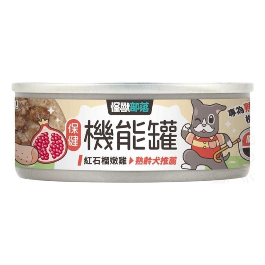 怪獸部落 狗用 保健機能主食罐 82g
