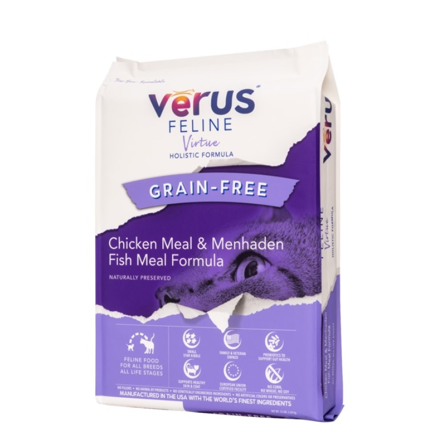 VeRUS維洛斯 貓糧 無穀物雞肉鯡魚配方 4lb (VR089204)