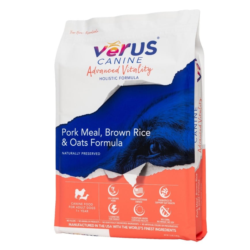 VeRUS維洛斯 狗糧 豚肉糙米全犬配方 4lb (VR089104)