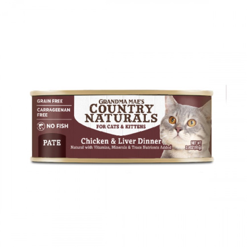 Country Naturals 貓罐 雞肉雞肝 80g