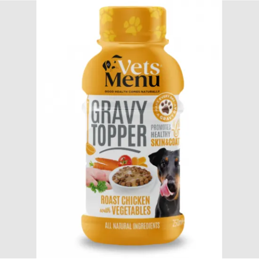 Vet Menu 狗狗專用肉汁 烤雞及蔬果味 250ml (GT_RC)