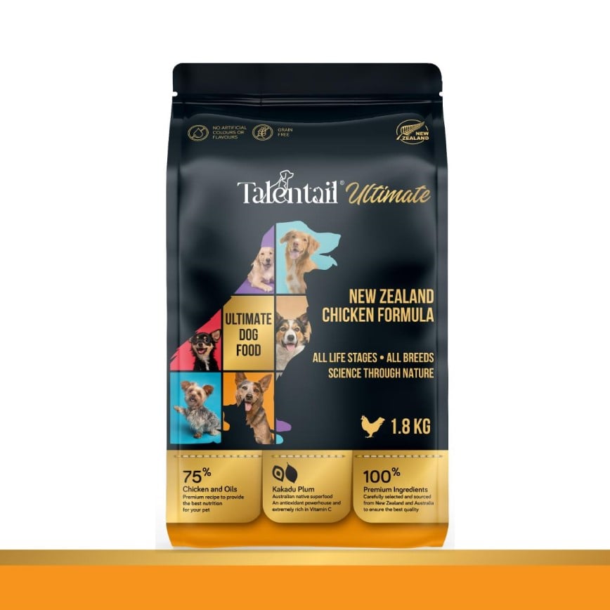 Talentail 澳卡特 無穀物狗糧 新西蘭雞肉全犬配方 1.8kg (TUNZ1D)