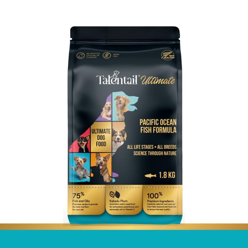 Talentail 澳卡特 無穀物狗糧 太平洋魚肉全犬配方 1.8kg (TUPO1D)