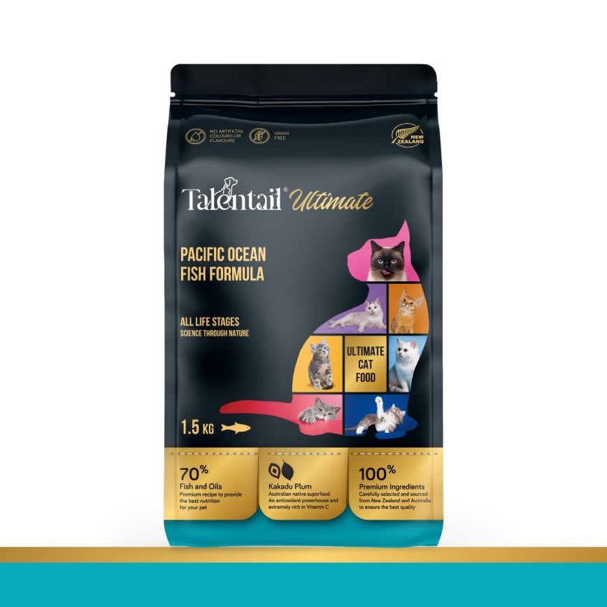 Talentail 澳卡特 無穀物貓糧 太平洋魚肉全貓配方 1.5kg (TUPO1C) 圖 1