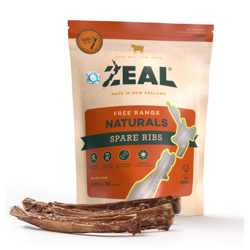 ZEAL 狗小食 牛仔肋骨 200g