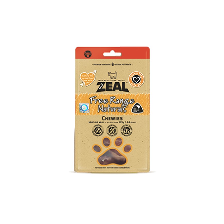 ZEAL 狗小食 紐西蘭牛仔筋圈 Chewies 125g (NP010)