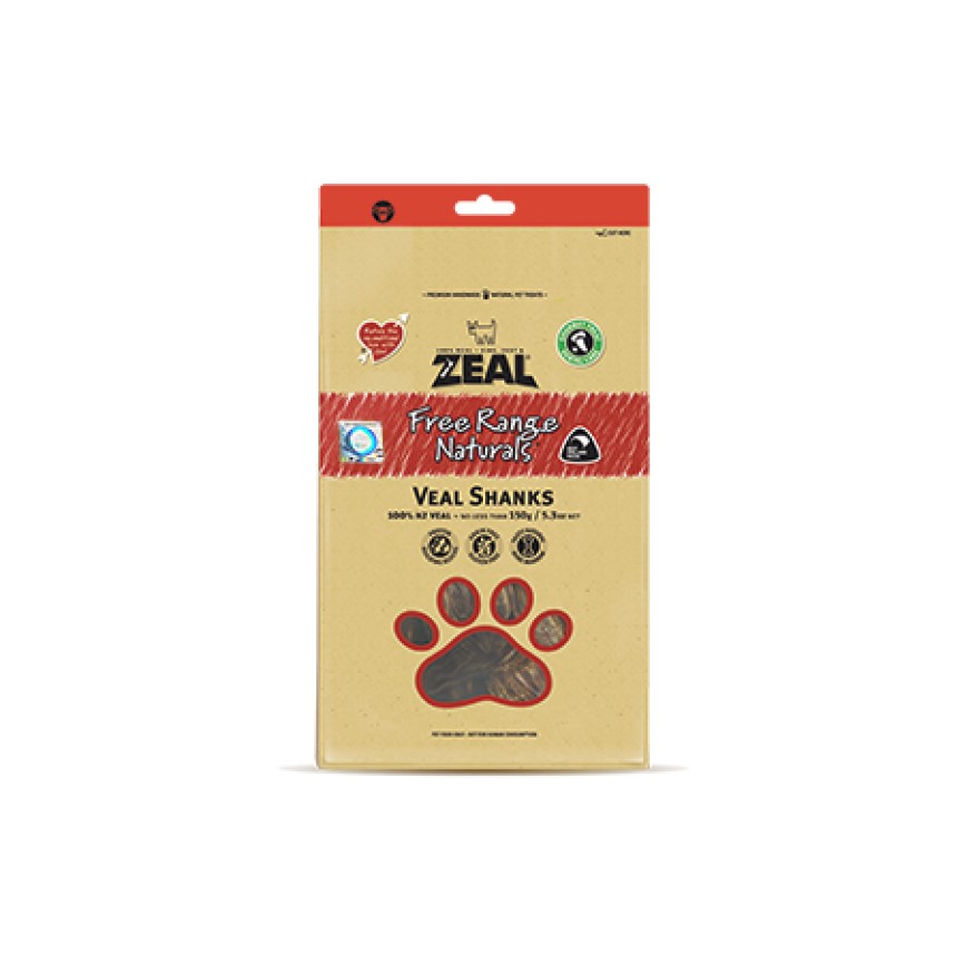 ZEAL 狗小食 紐西蘭牛仔小腿骨 Veal Shanks 150g (NP014)