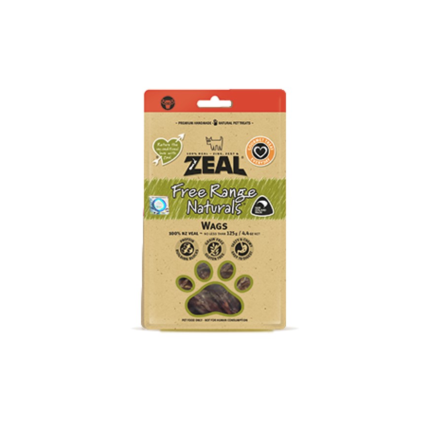 ZEAL 狗小食 紐西蘭牛仔尾骨 Wags 125g (NP021)