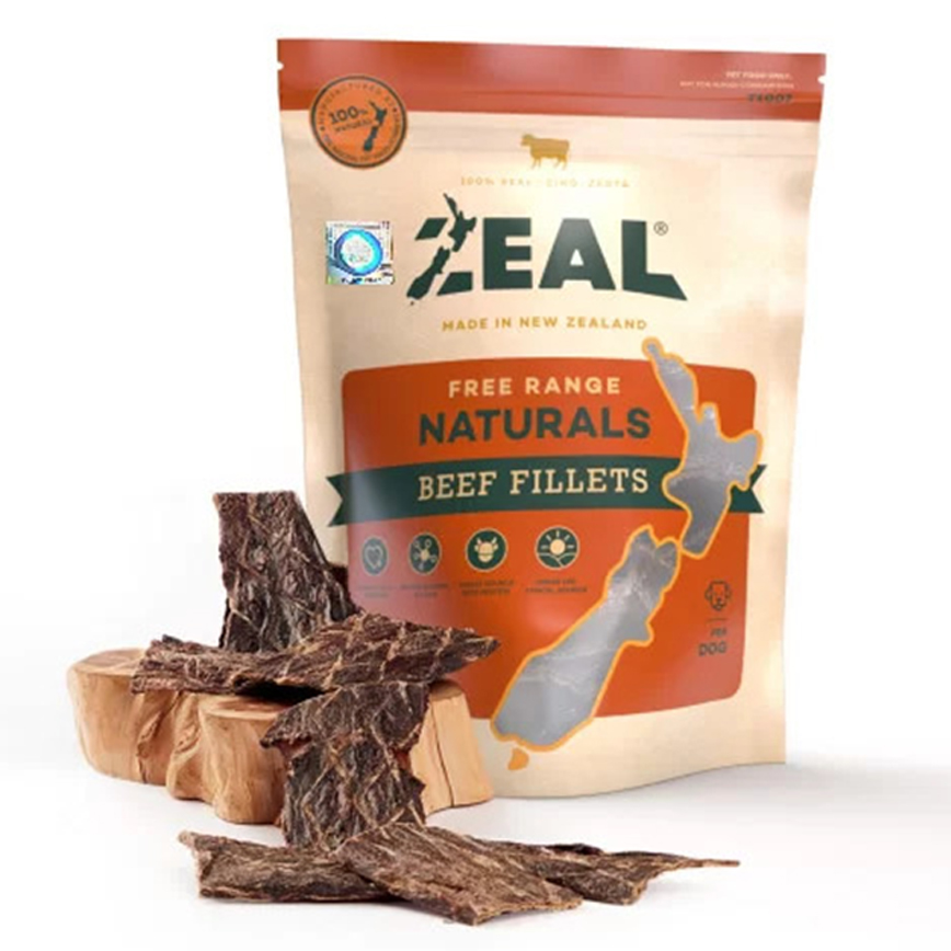 ZEAL 牛肉片 狗小食 125g