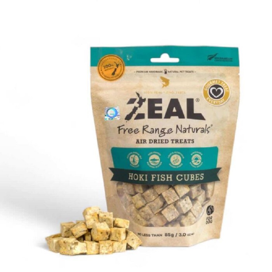 ZEAL 狗小食 紐西蘭藍鱈魚粒 Hoki Fish 85g (NP028)