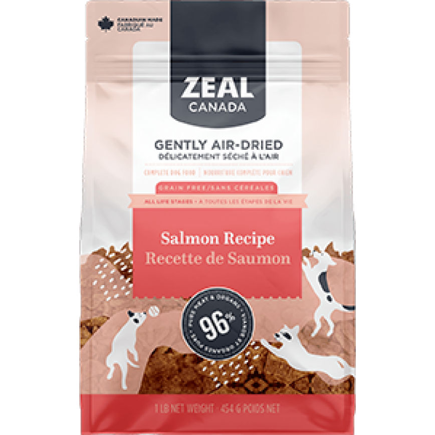 ZEAL 狗糧 加拿大無榖物風乾糧 三文魚配方 1lb (CJ1605)