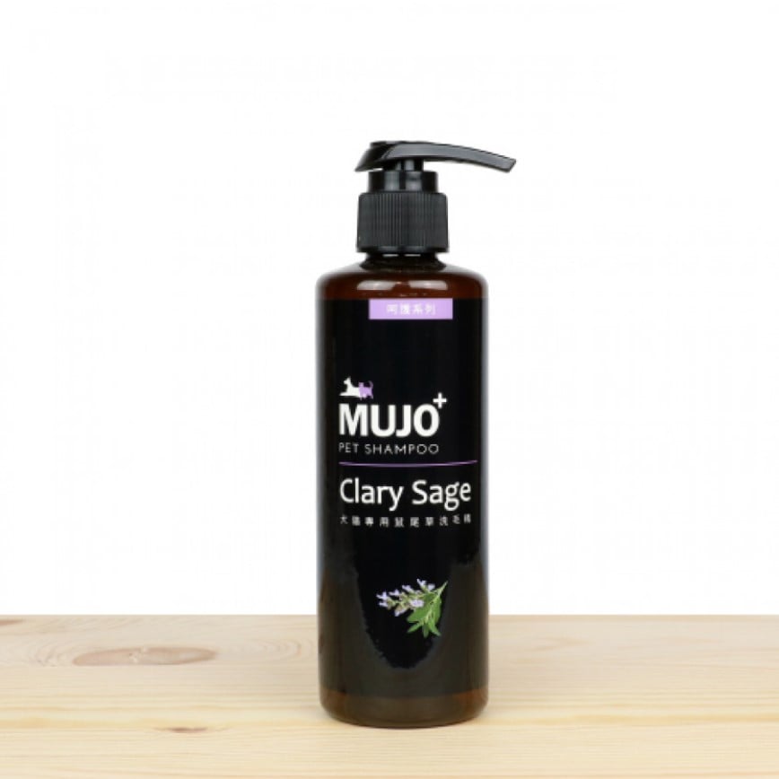 MUJO+ 木酢家 天然清潔抗菌驅蟲洗毛液 鼠尾草敏感肌配方 250ml (mujo0030)