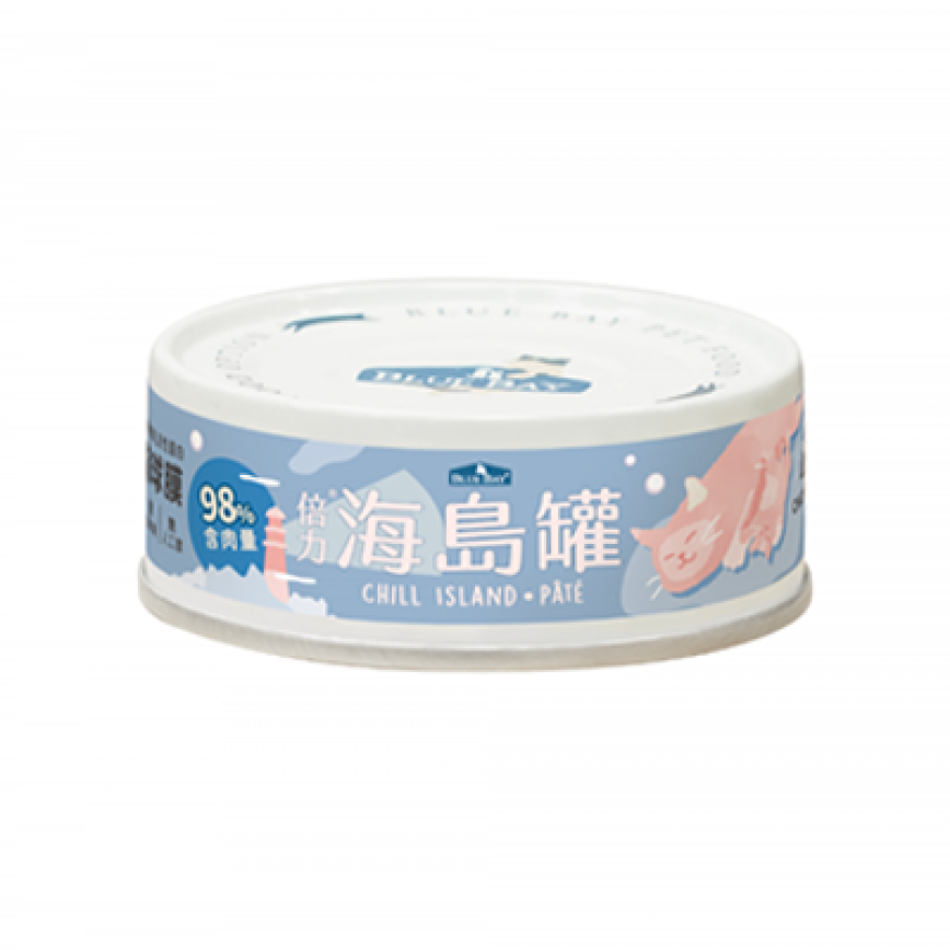 BLUE BAY 貓罐頭 Chill Island 海島幼貓系列 山林雙雞 80g (CC002)