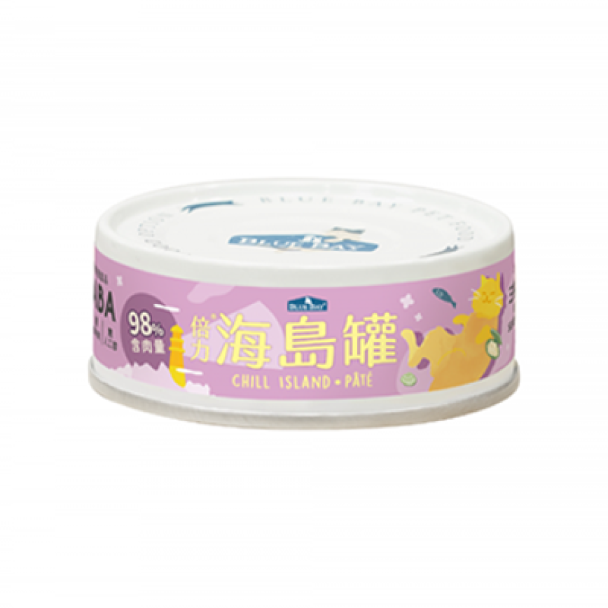 BLUE BAY 貓罐頭 Chill Island 海島成貓系列 三鮮海瓜子 80g (CC003)