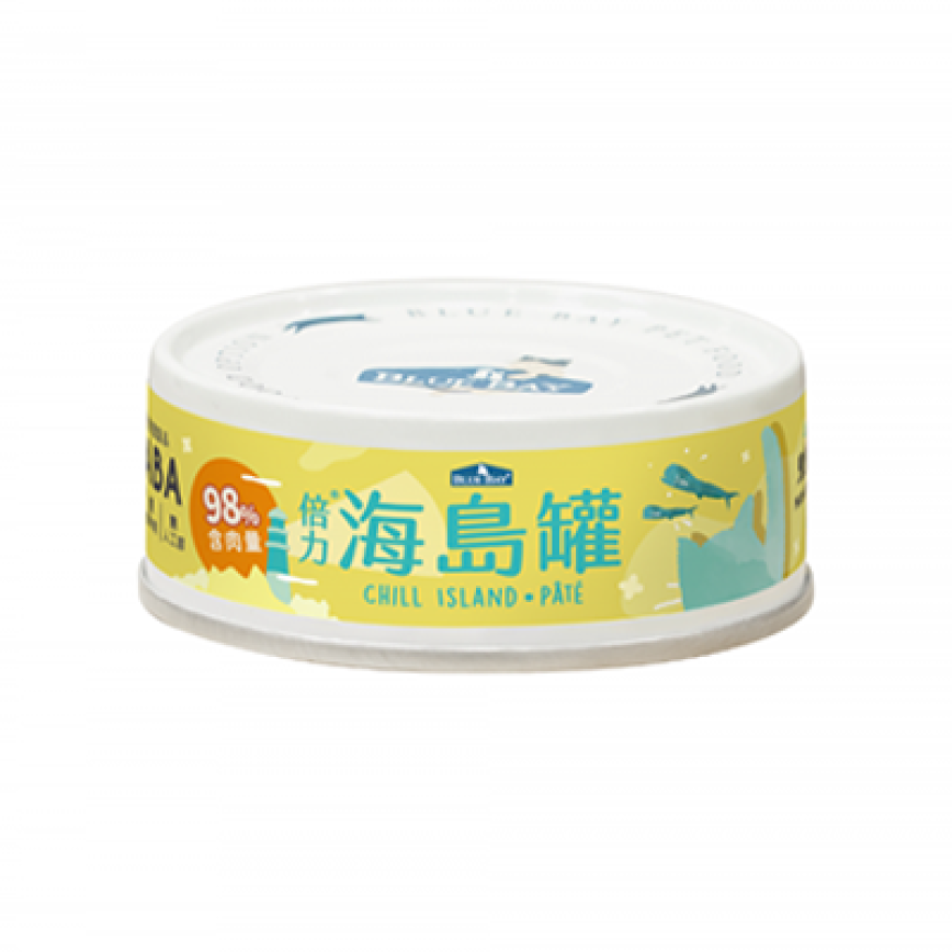 BLUE BAY 貓罐頭 Chill Island 海島成貓系列 鬼頭刀燉牛 80g (CC005)