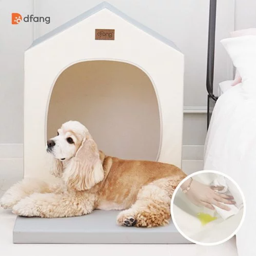 Dfang 寵物床墊 Pet House 附延伸休息墊 L碼 (58cmX94cmX73cm)