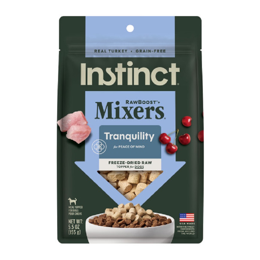 Instinct 狗糧 功能性系列 凍乾肉粒 Calming Support 寧心 5.5oz (600541) (新舊包裝隨機發貨)