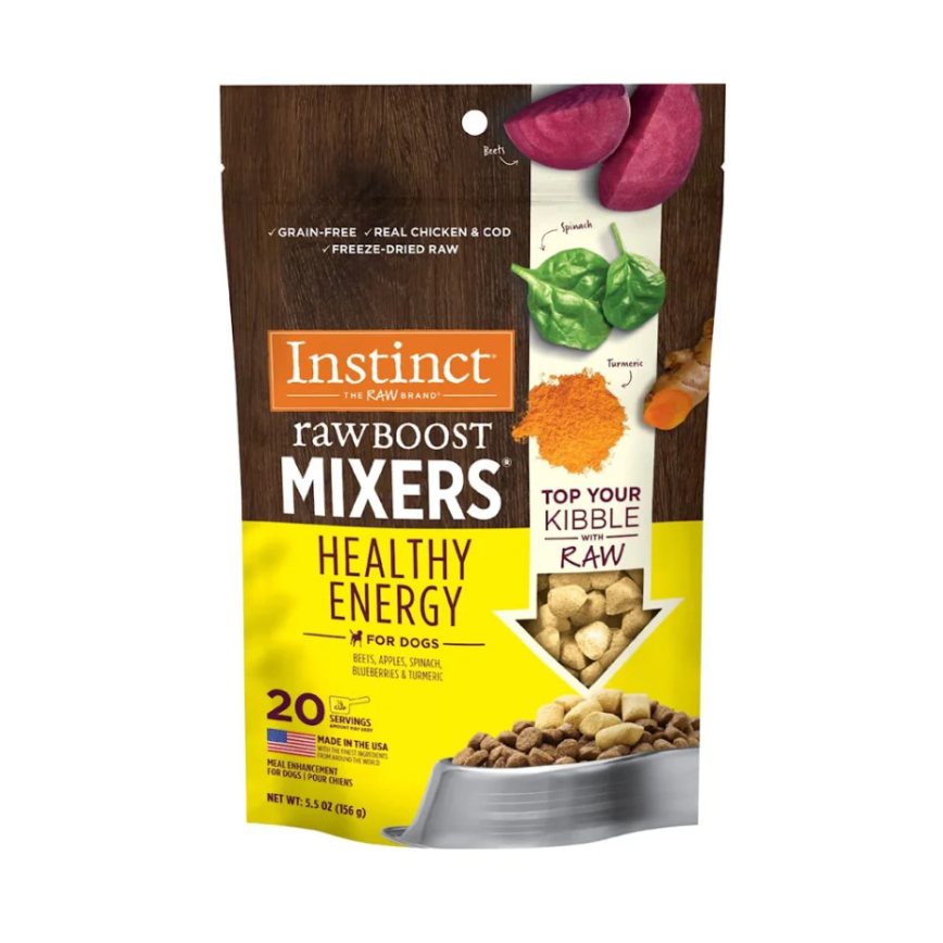 Instinct 狗糧 功能性系列 凍乾肉粒 Healthy Energy 健康能量 5.5oz (600596)