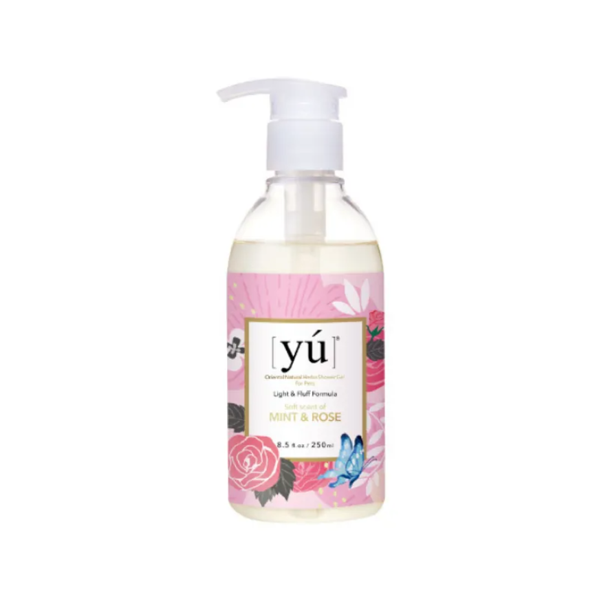 YU東方森草 輕奢淡香洗毛液 薄荷玫瑰配方 250ml (YU-A001) (貓犬用)