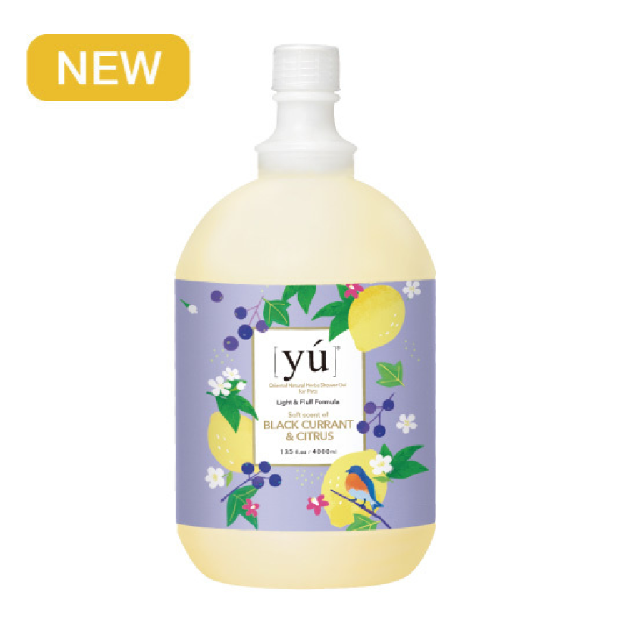 YU東方森草 輕奢淡香洗毛液 果漾黑醋栗配方 4000ml (加侖裝) (YU-A012) (貓犬用)