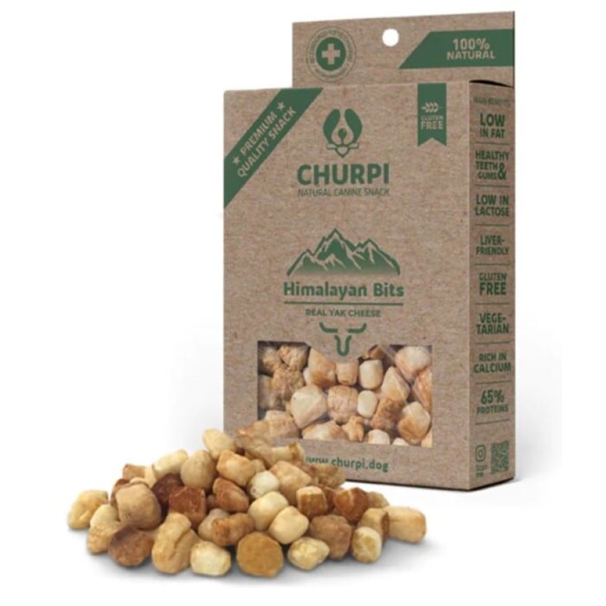 Churpi 狗小食 天然喜馬拉雅山咬嚼小食 70g ( CHURPI-BITS)