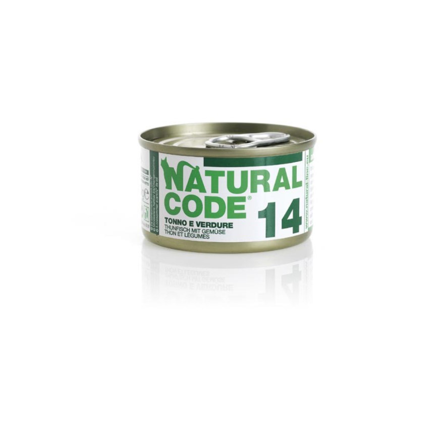 Natural Code 貓罐頭 吞拿⿂ & 蔬果 Tuna & Vegetables 85g (1114)