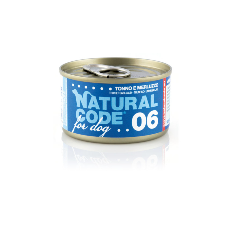 Natural Code 狗罐頭 吞拿魚 & 鱈魚 Tuna & Codfish 90g (NCD06)