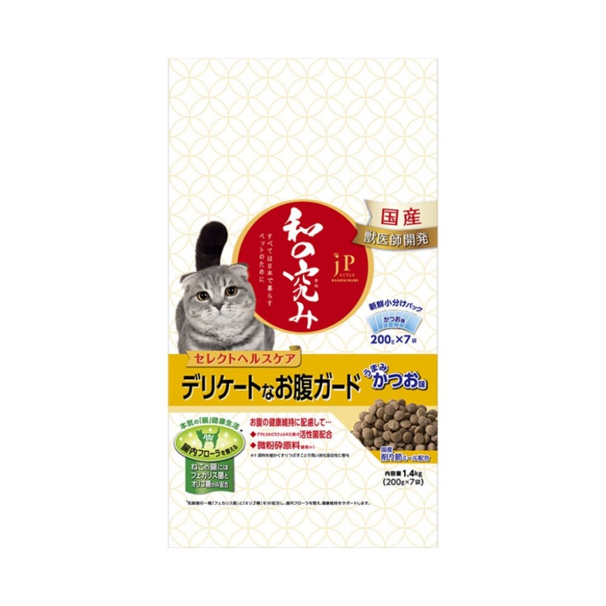 Petline jP Style 和の究 腸胃健康維持貓糧 1.4kg (NJP182)