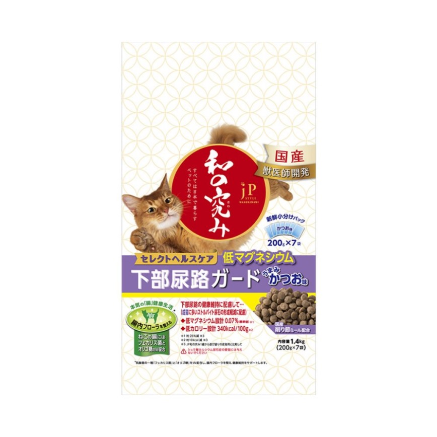 Petline jP Style 和の究 尿道健康維持貓糧 1.4kg (NJP572)