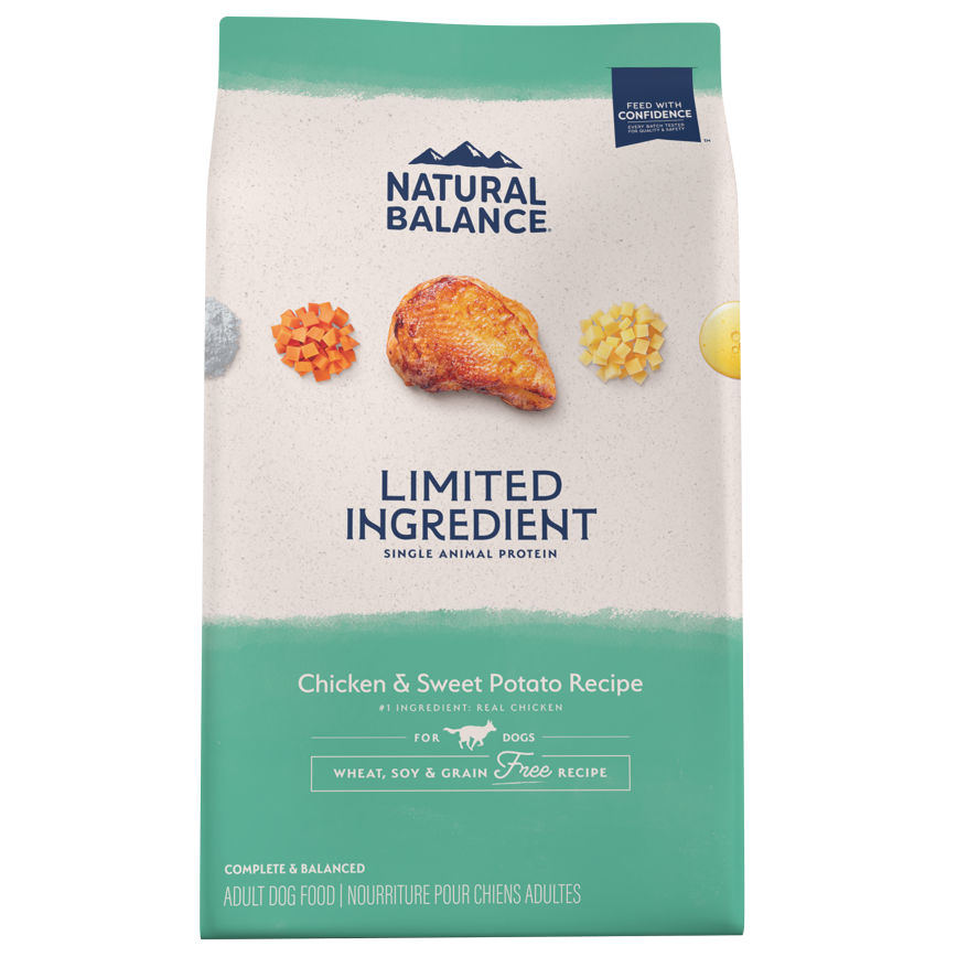 Natural Balance 狗糧 L.I.D. 無穀系 雞肉甜薯成犬糧 4lb (77315)