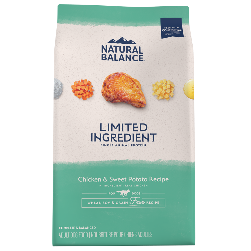 Natural Balance 狗糧 L.I.D. 無穀系 雞肉甜薯成犬糧 24lb (77360)