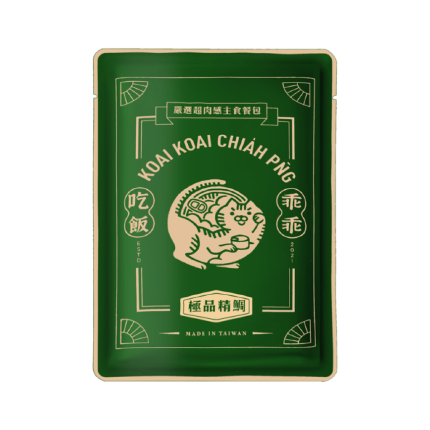 乖乖吃飯 貓主食餐包 極品精鯛獨享餐 100g (KKCP-0002-100)
