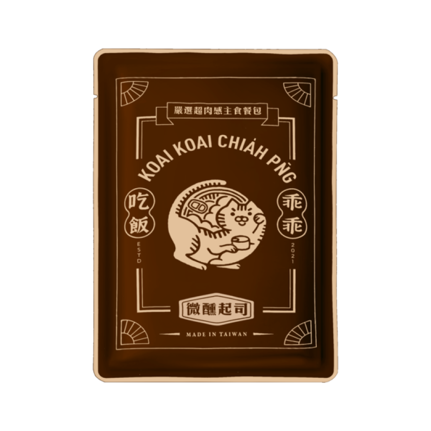乖乖吃飯 貓主食餐包 微醺起司全家餐 400g (KKCP0018)