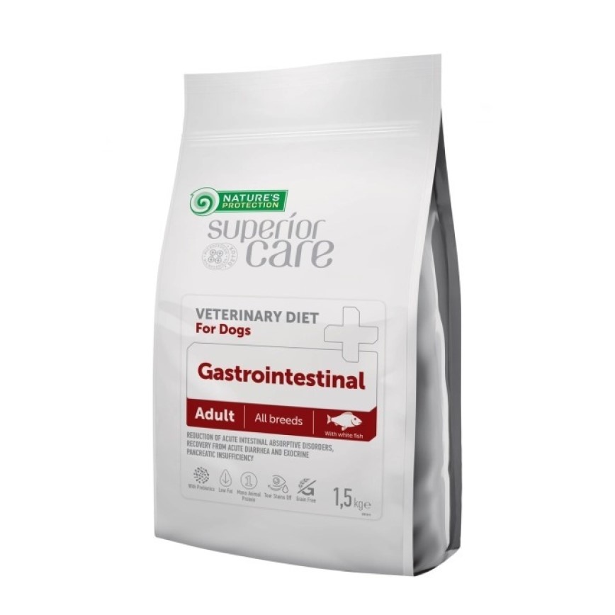 Nature's Protection 狗糧 獸醫護理單一動物蛋白系列 腸胃調理白魚配方 1.5kg (INT1.5K)