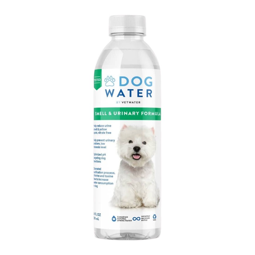 VetWater Dog Water pH值平衡狗飲用水 天然減尿臭及防尿石強效守護配方 500ml (DW60100) 圖 1